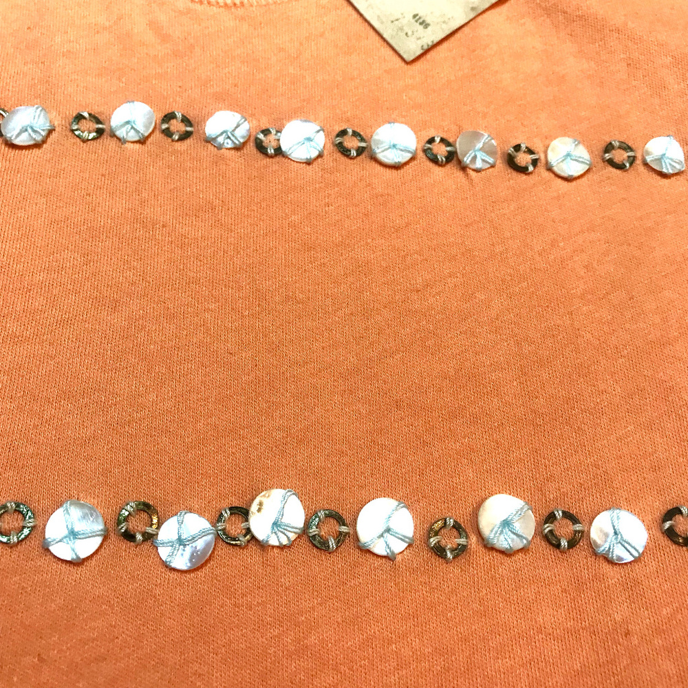 Ralph Lauren Denim & Supply Beaded Orange Tank Top - Picture 5 of 6
